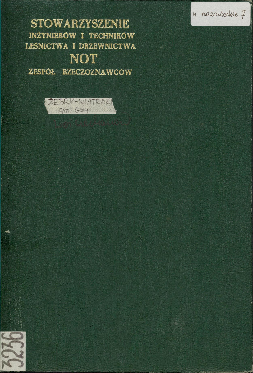 EP - Ewidencja parkowa, skan nr 1