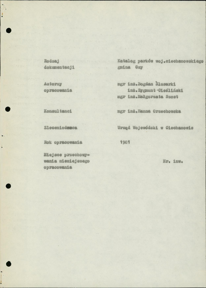 EP - Ewidencja parkowa, skan nr 7