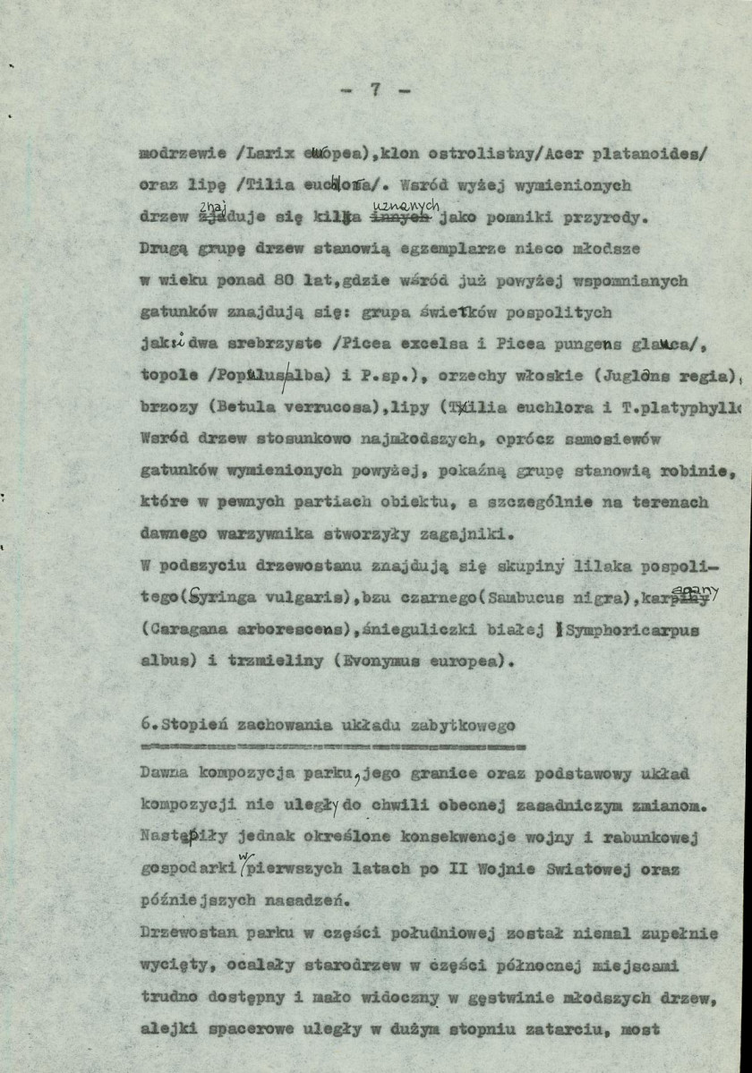 Ewidencja parkowa, skan nr 14