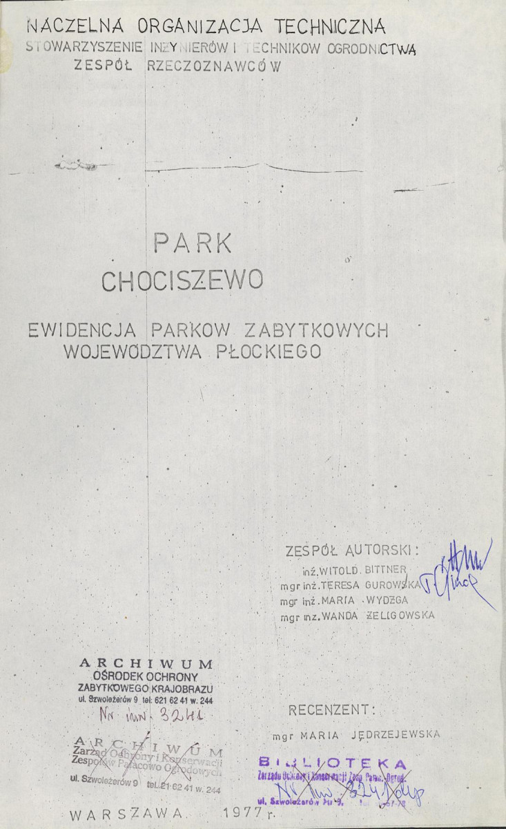 Ewidencja parkowa, skan nr 6