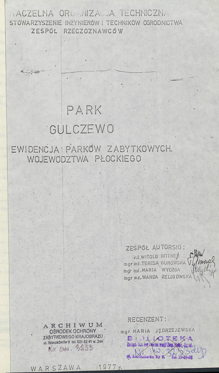 Ewidencja parkowa, skan nr 5
