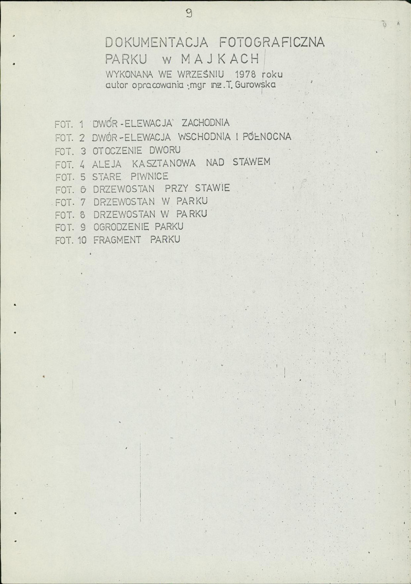 Ewidencja parkowa, skan nr 16
