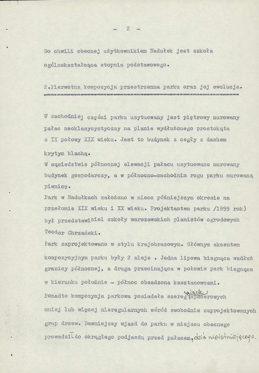 Ewidencja parkowa, skan nr 9