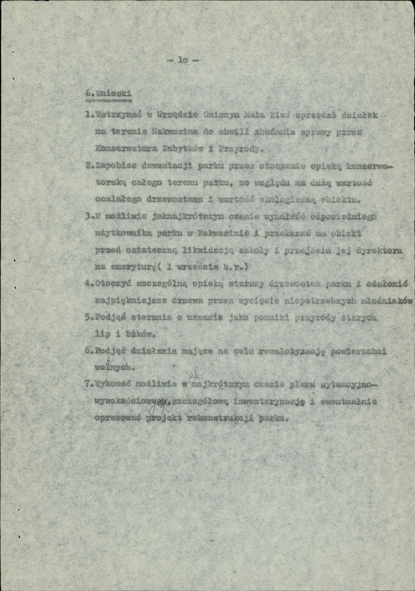 Ewidencja parkowa, skan nr 17