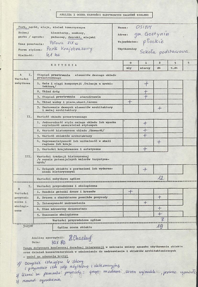 Ewidencja parkowa, skan nr 5