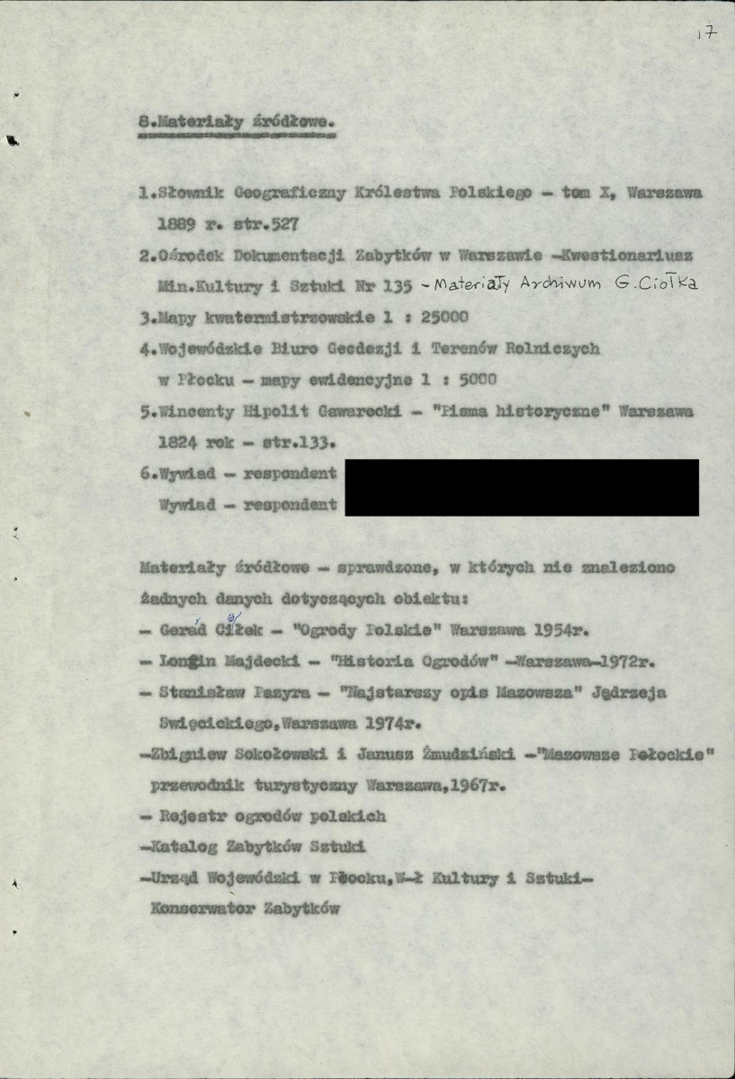 Ewidencja parkowa, skan nr 26