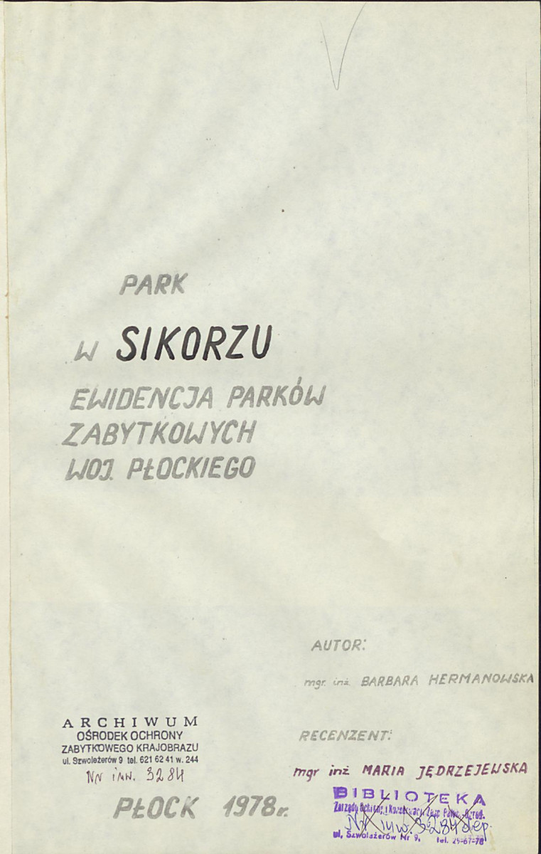 Ewidencja parkowa, skan nr 5