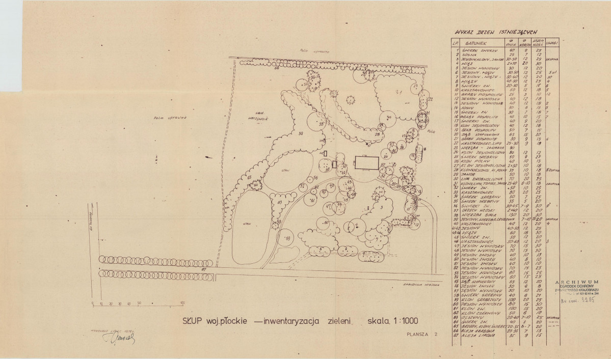 Ewidencja parkowa, skan nr 25