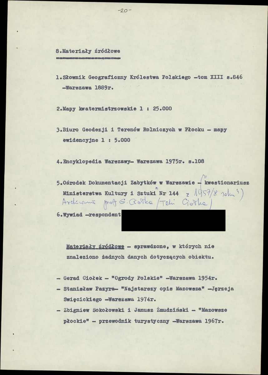 Ewidencja parkowa, skan nr 27