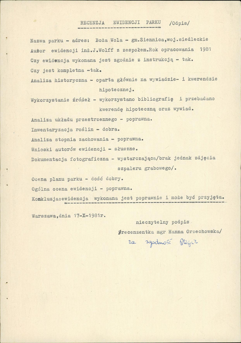 Ewidencja parkowa, skan nr 5