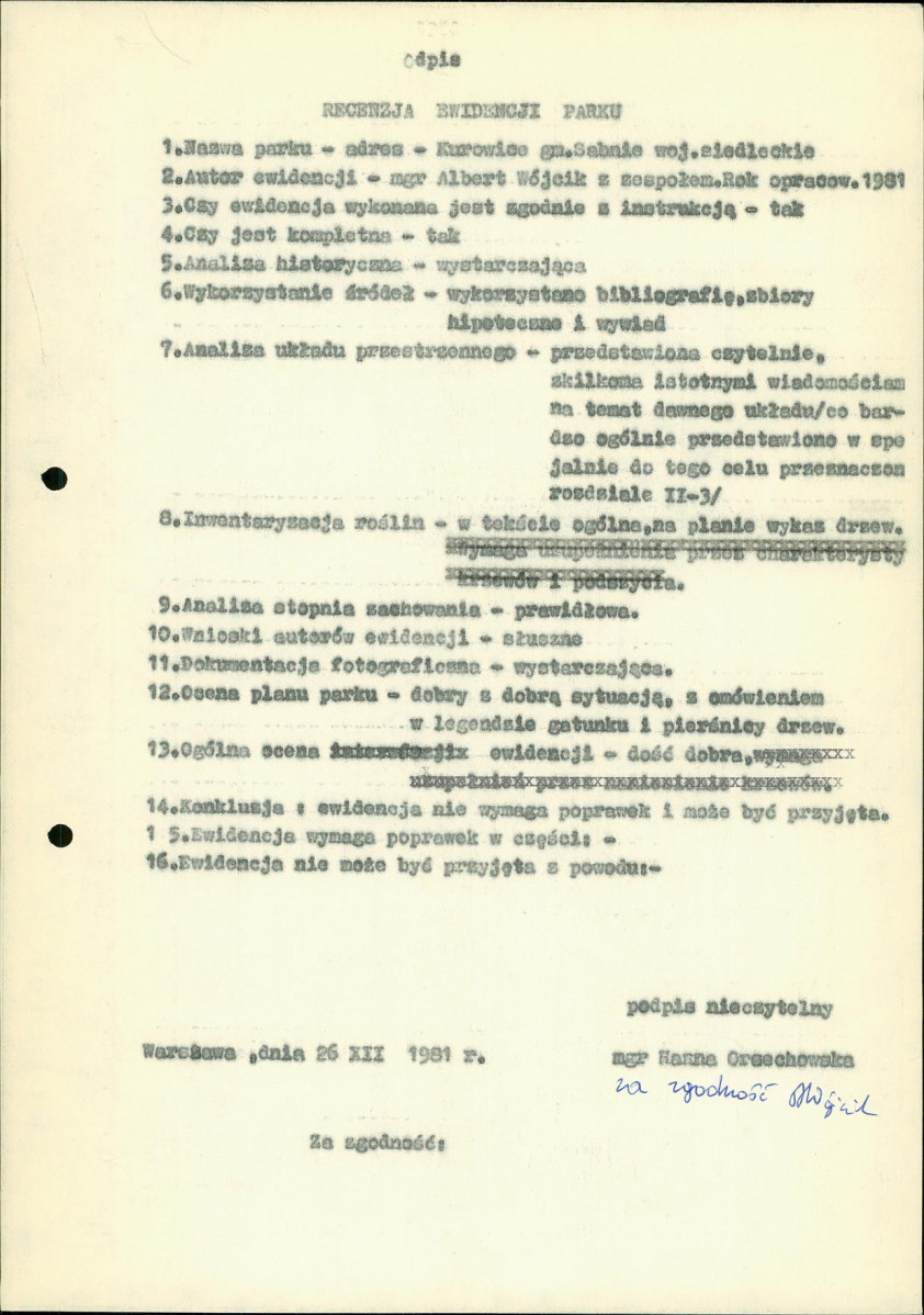 Ewidencja parkowa, skan nr 6
