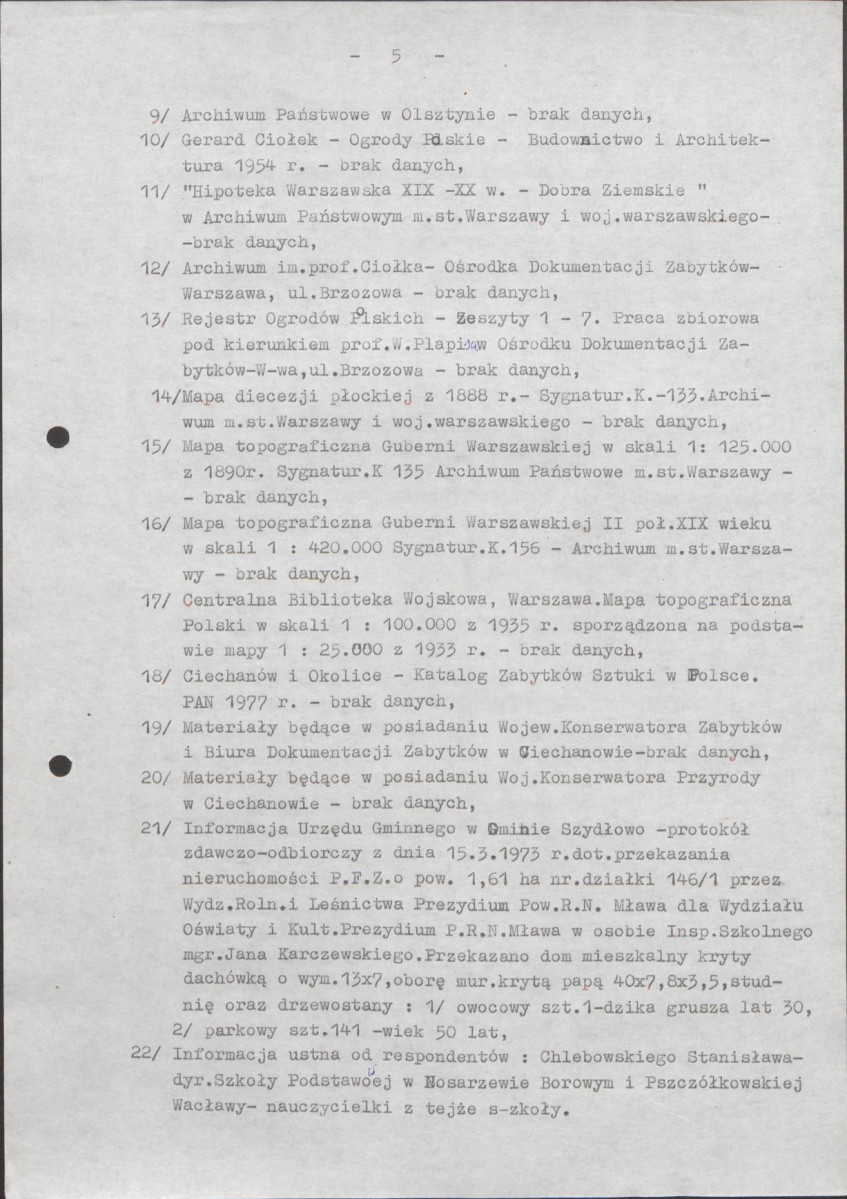 Ewidencja parkowa, skan nr 15