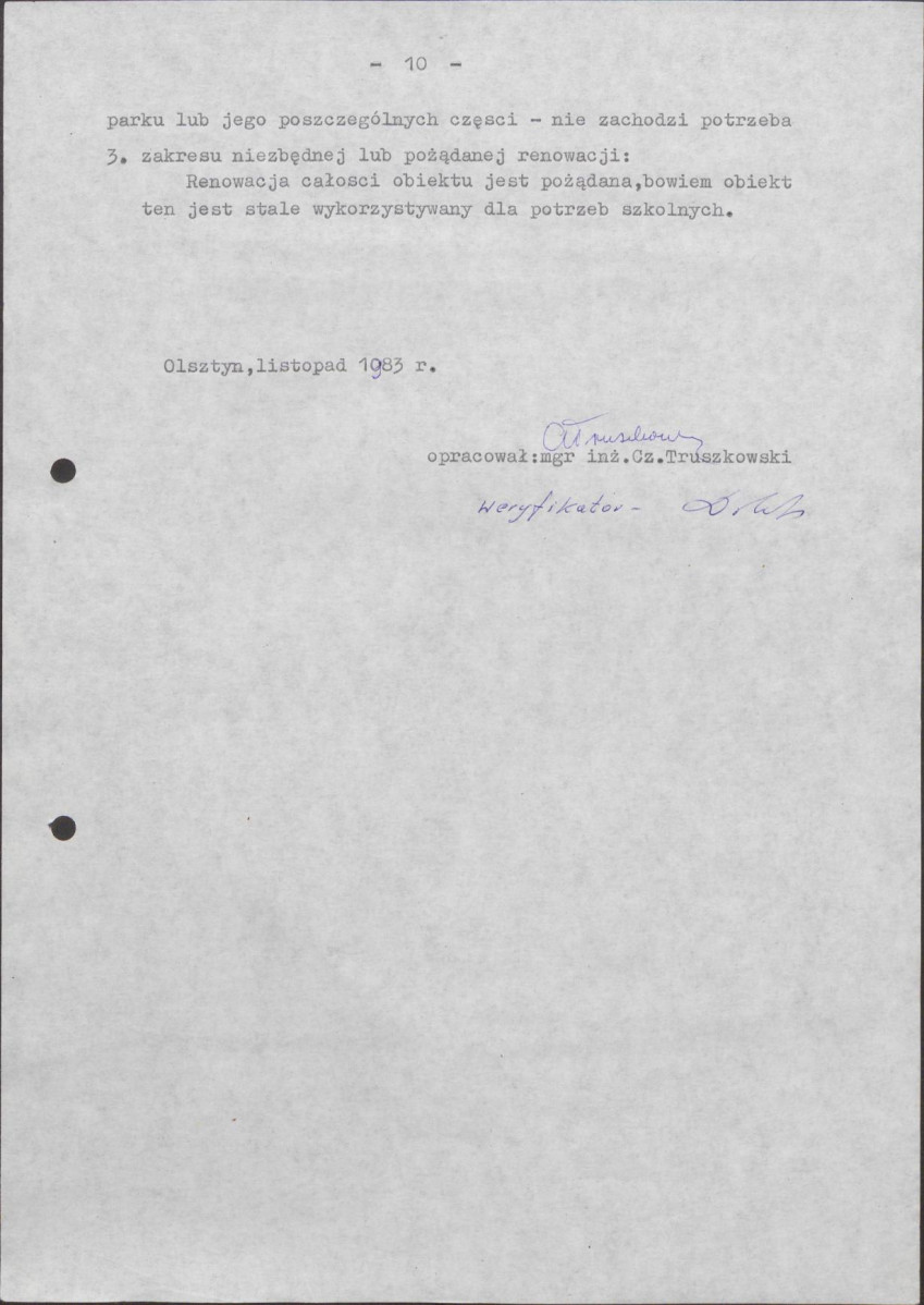 Ewidencja parkowa, skan nr 20