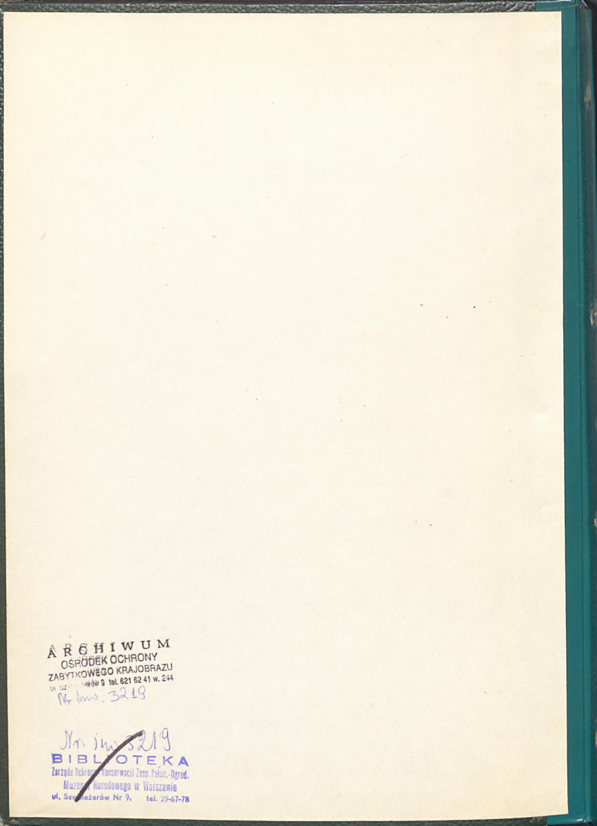 EP - Ewidencja parkowa, skan nr 2