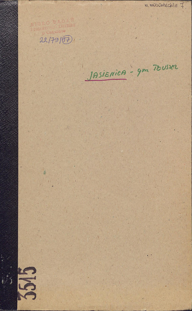 Ewidencja parkowa, skan nr 1