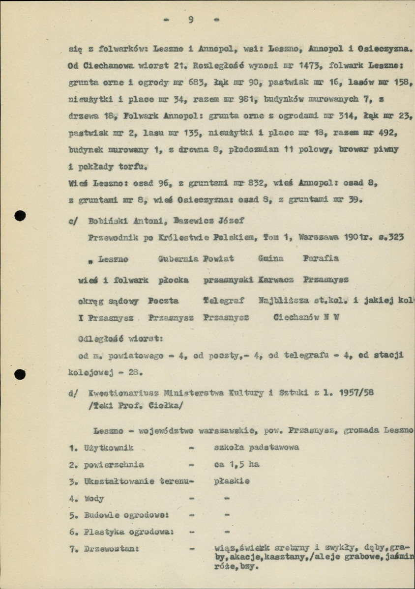 Ewidencja parkowa, skan nr 13