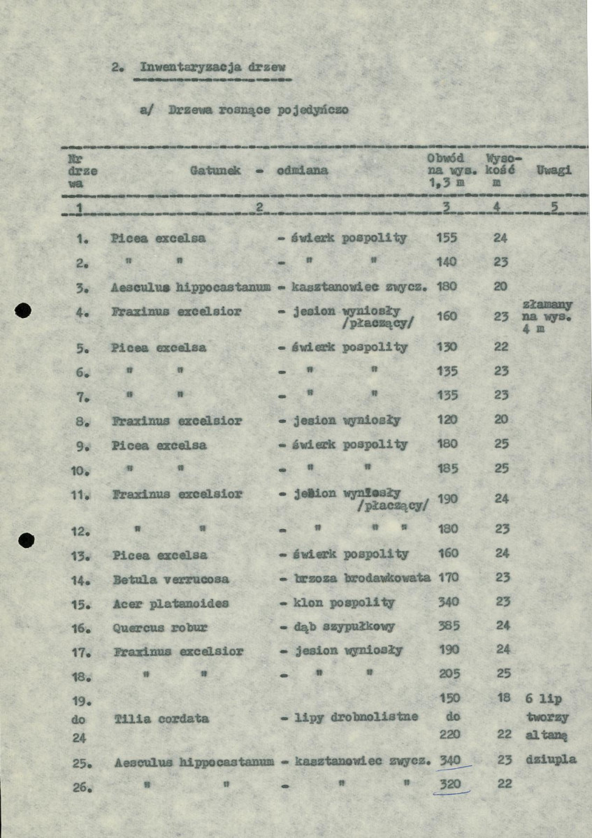Ewidencja parkowa, skan nr 17