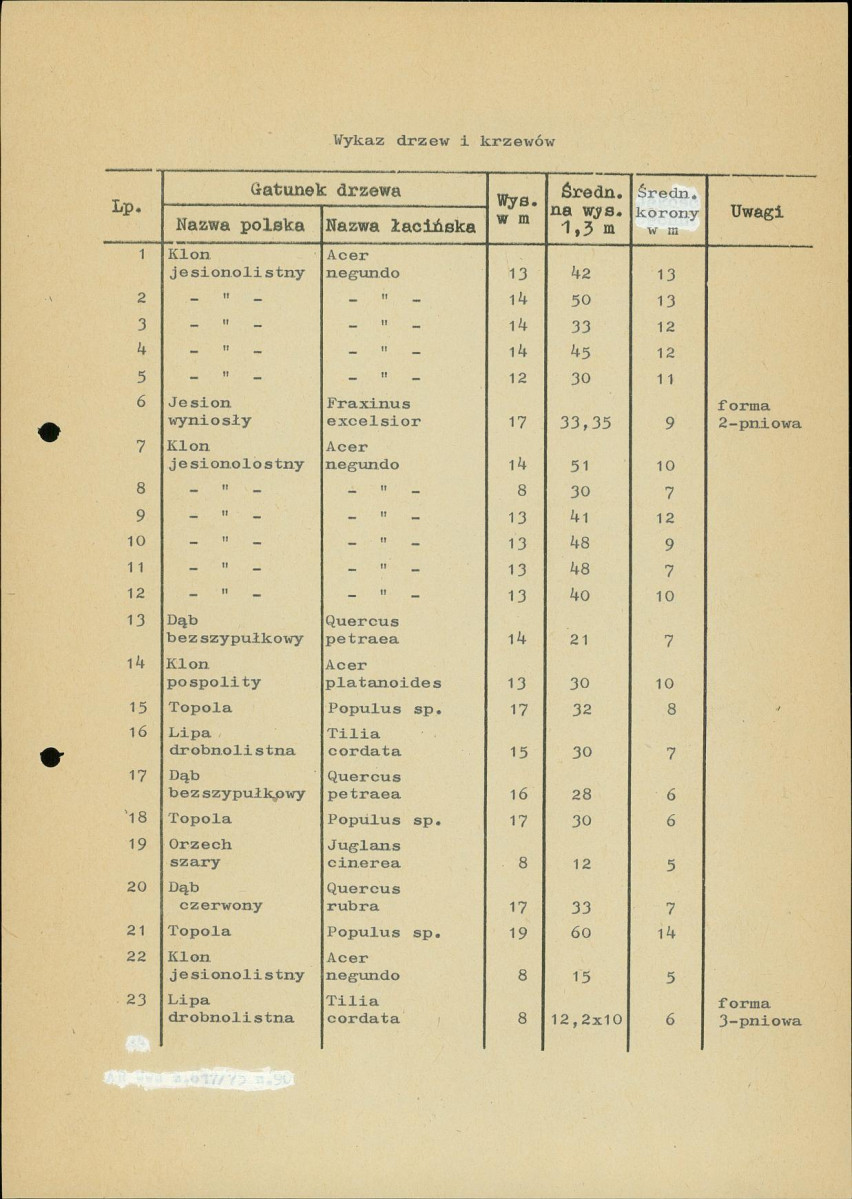 EP - Ewidencja parkowa, skan nr 13