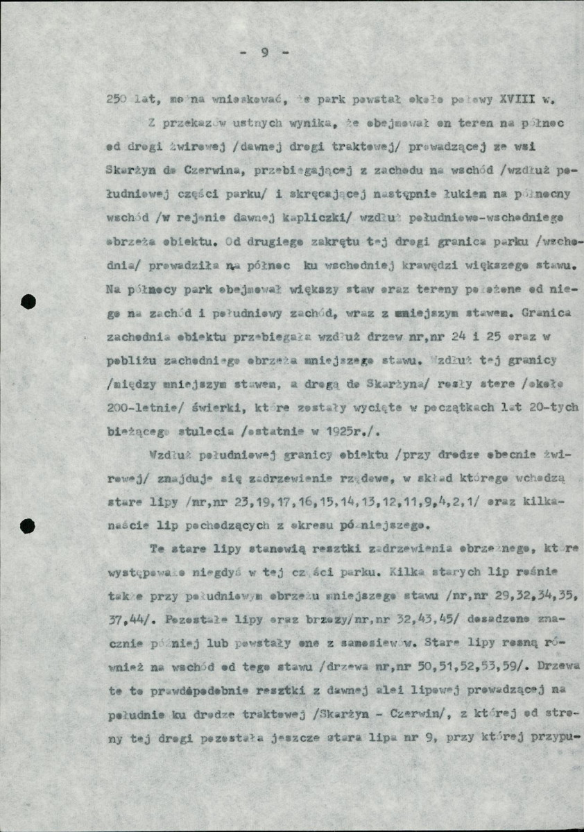 Ewidencja parkowa, skan nr 12