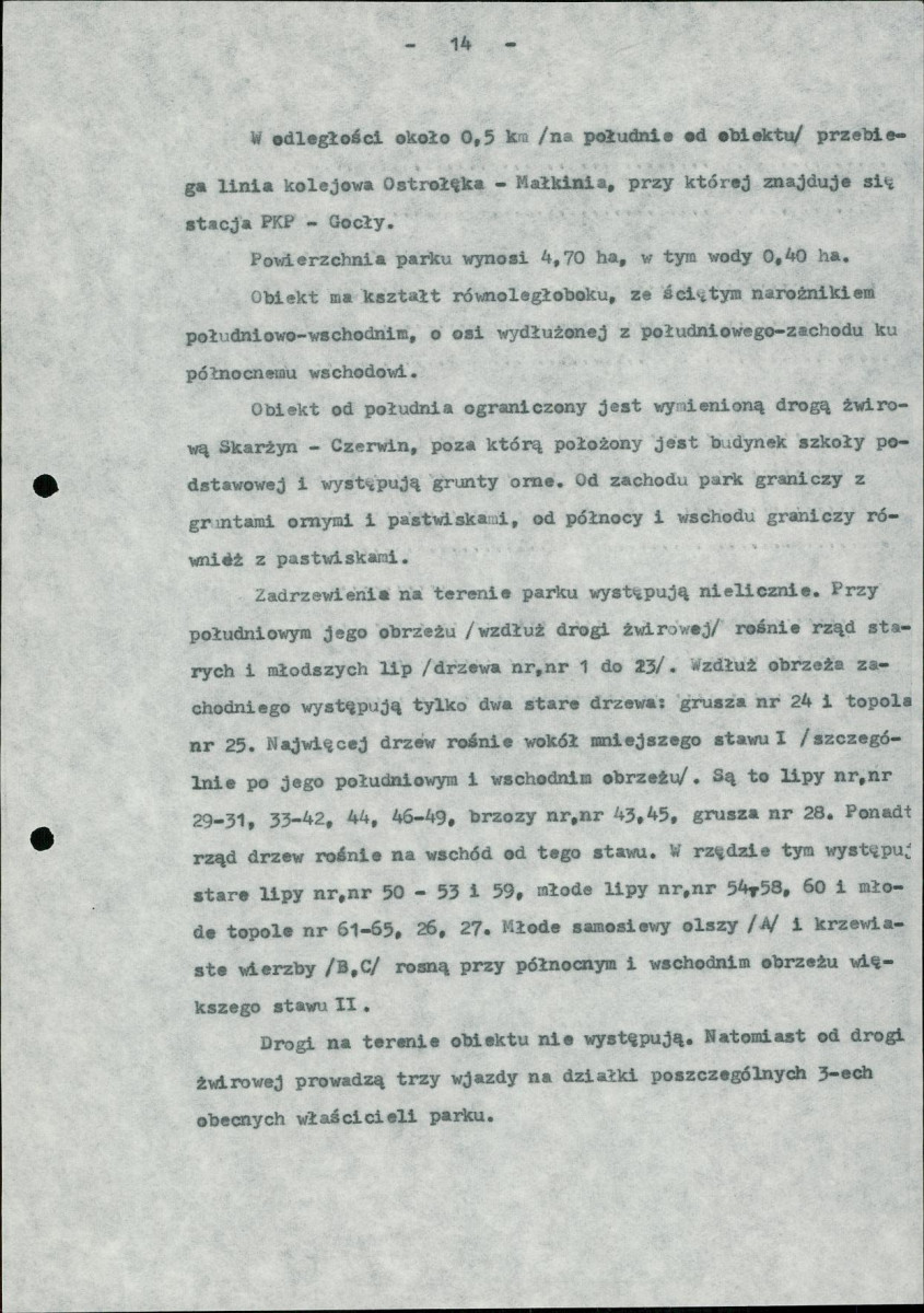 Ewidencja parkowa, skan nr 17