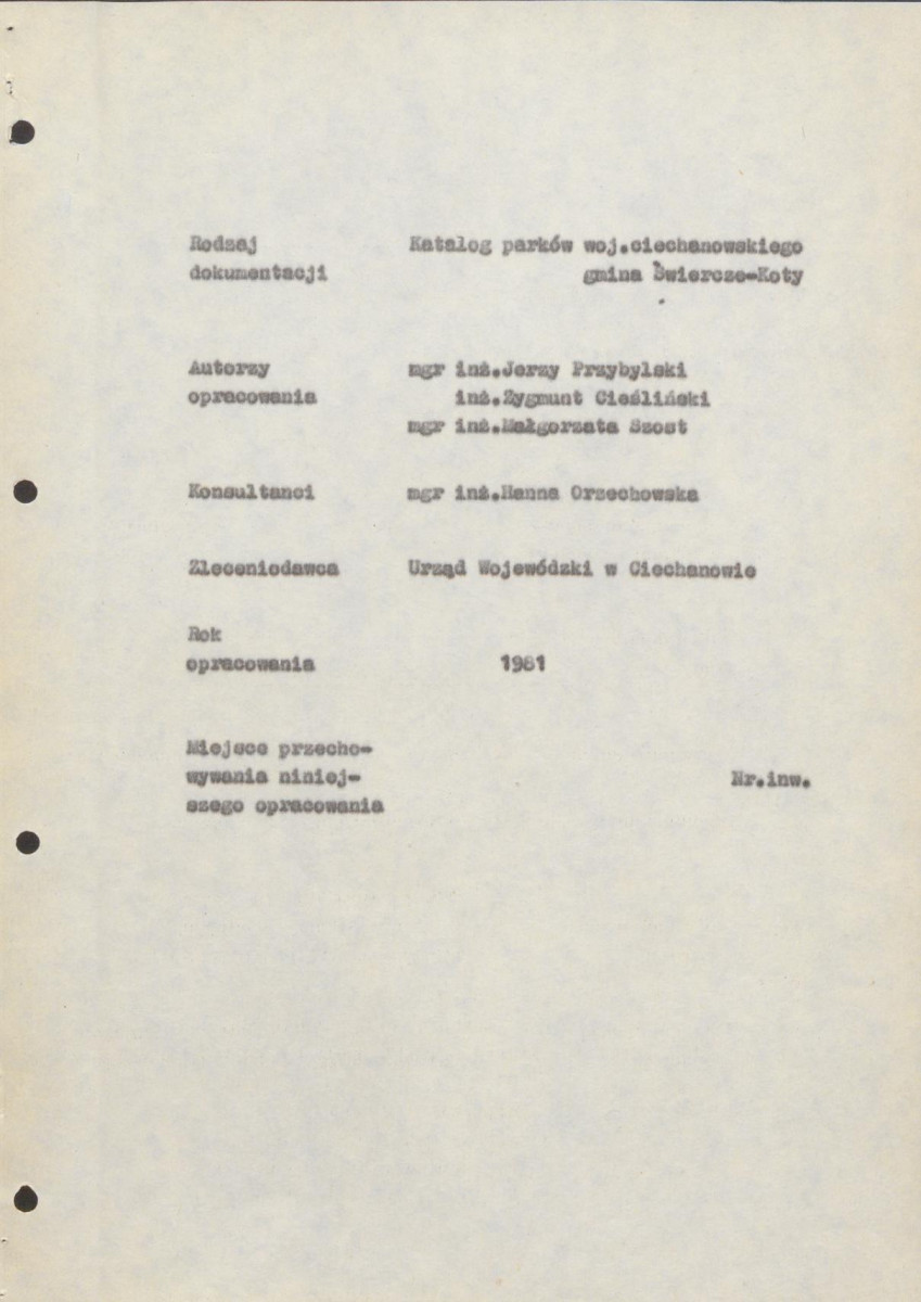 EP - Ewidencja parkowa, skan nr 6