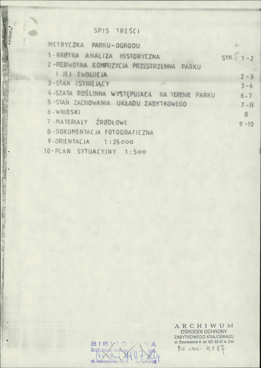 Ewidencja parkowa, skan nr 5