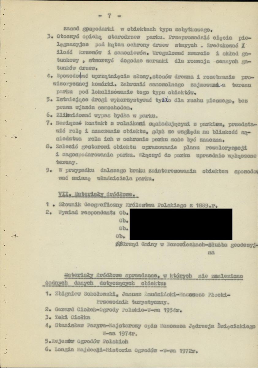 Ewidencja parkowa, skan nr 15