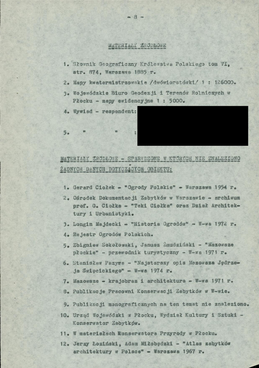 Ewidencja parkowa, skan nr 15