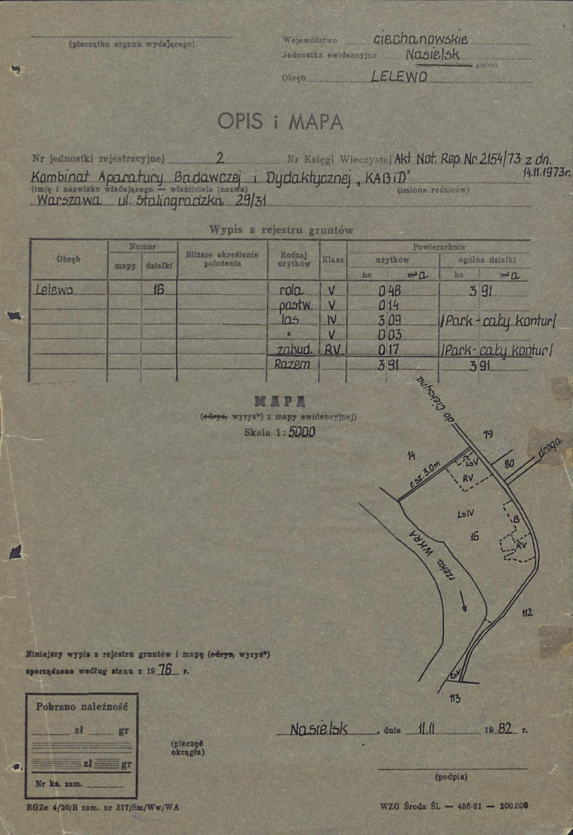 Ewidencja parkowa, skan nr 56