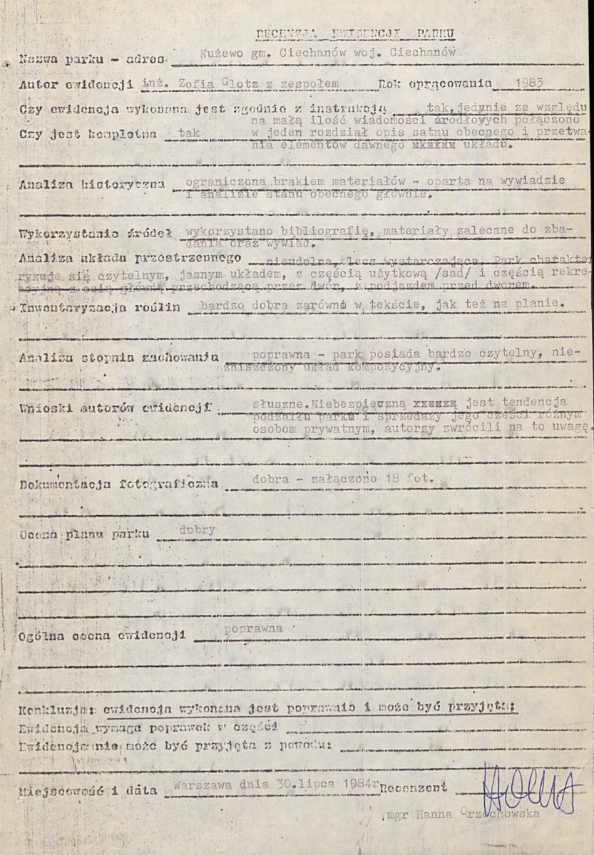 EP - Ewidencja parkowa, skan nr 6