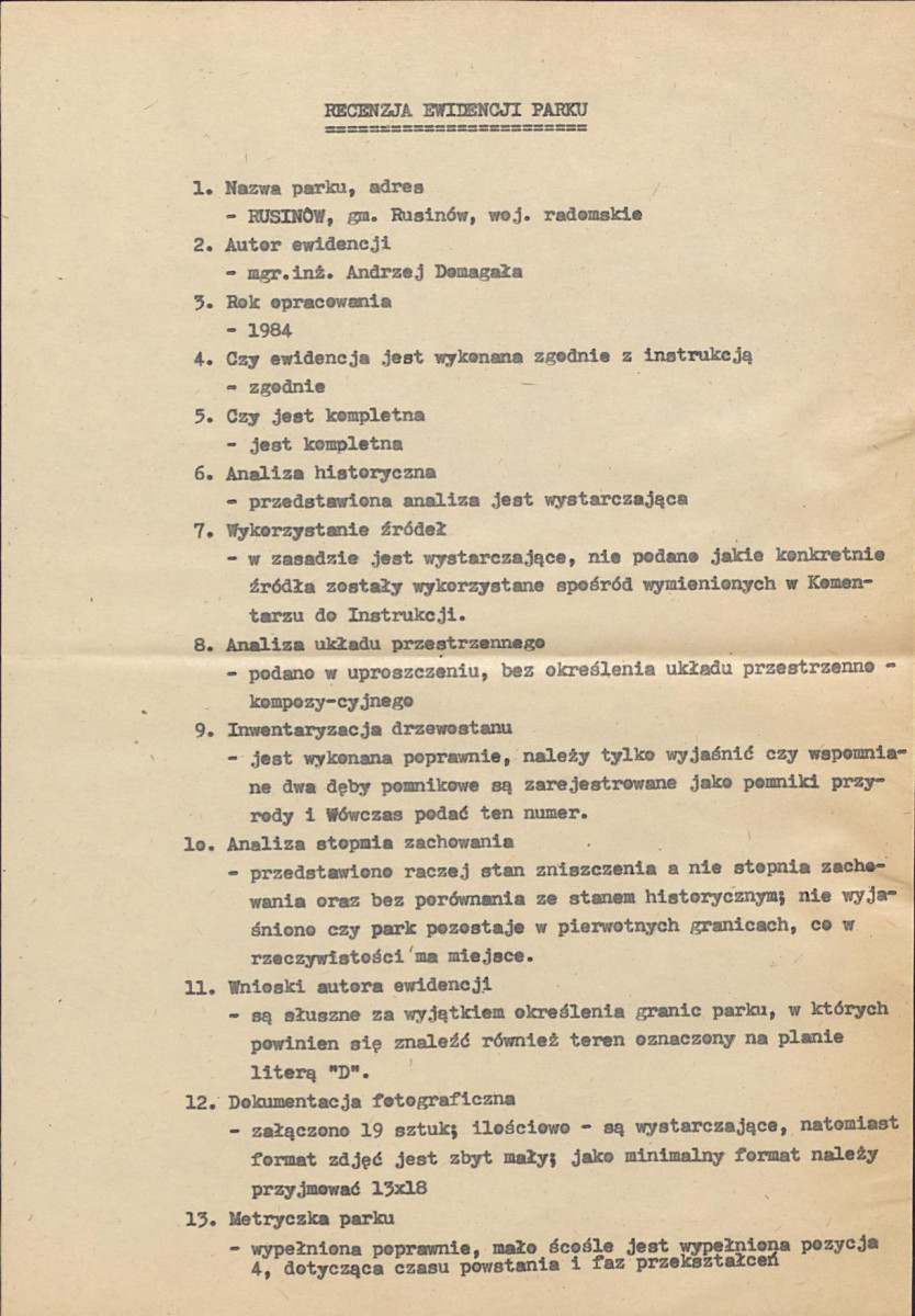 Ewidencja parkowa, skan nr 3