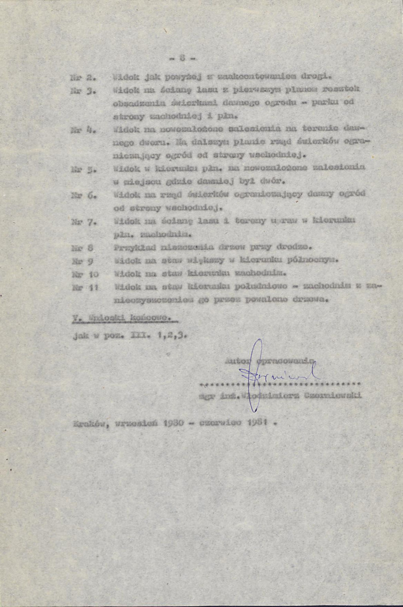 EP - Ewidencja parkowa, skan nr 15