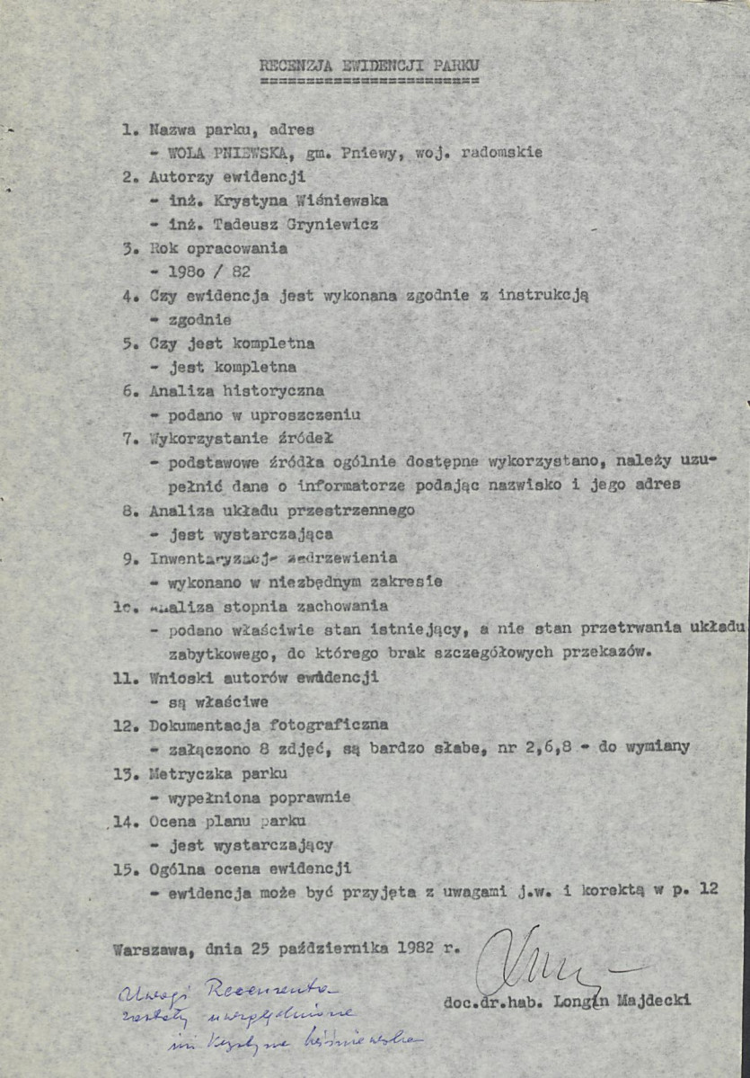 EP - Ewidencja parkowa, skan nr 6