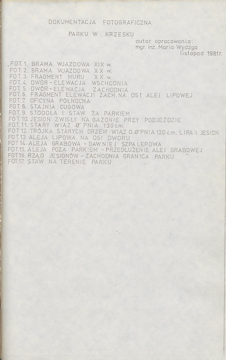 EP - Ewidencja parkowa, skan nr 23