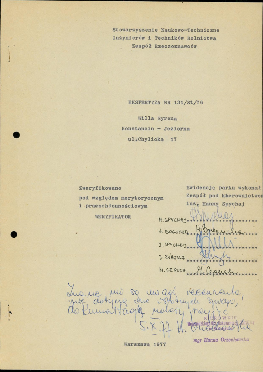 Ewidencja parkowa, skan nr 37