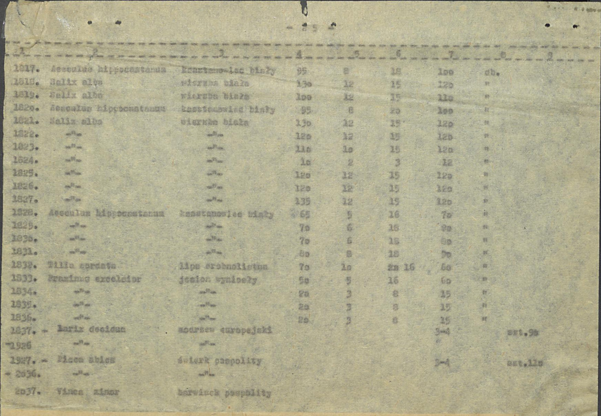 EP - Ewidencja parkowa, skan nr 66
