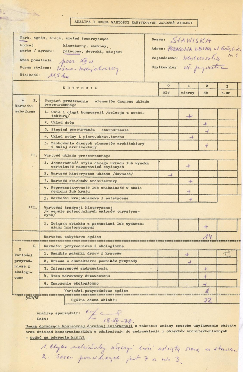 EP - Ewidencja parkowa, skan nr 3