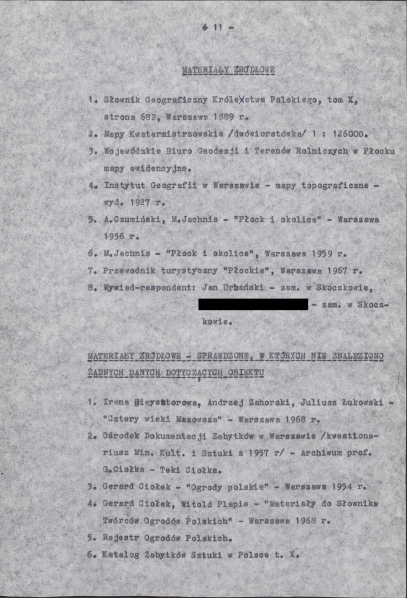 Ewidencja parkowa, skan nr 20