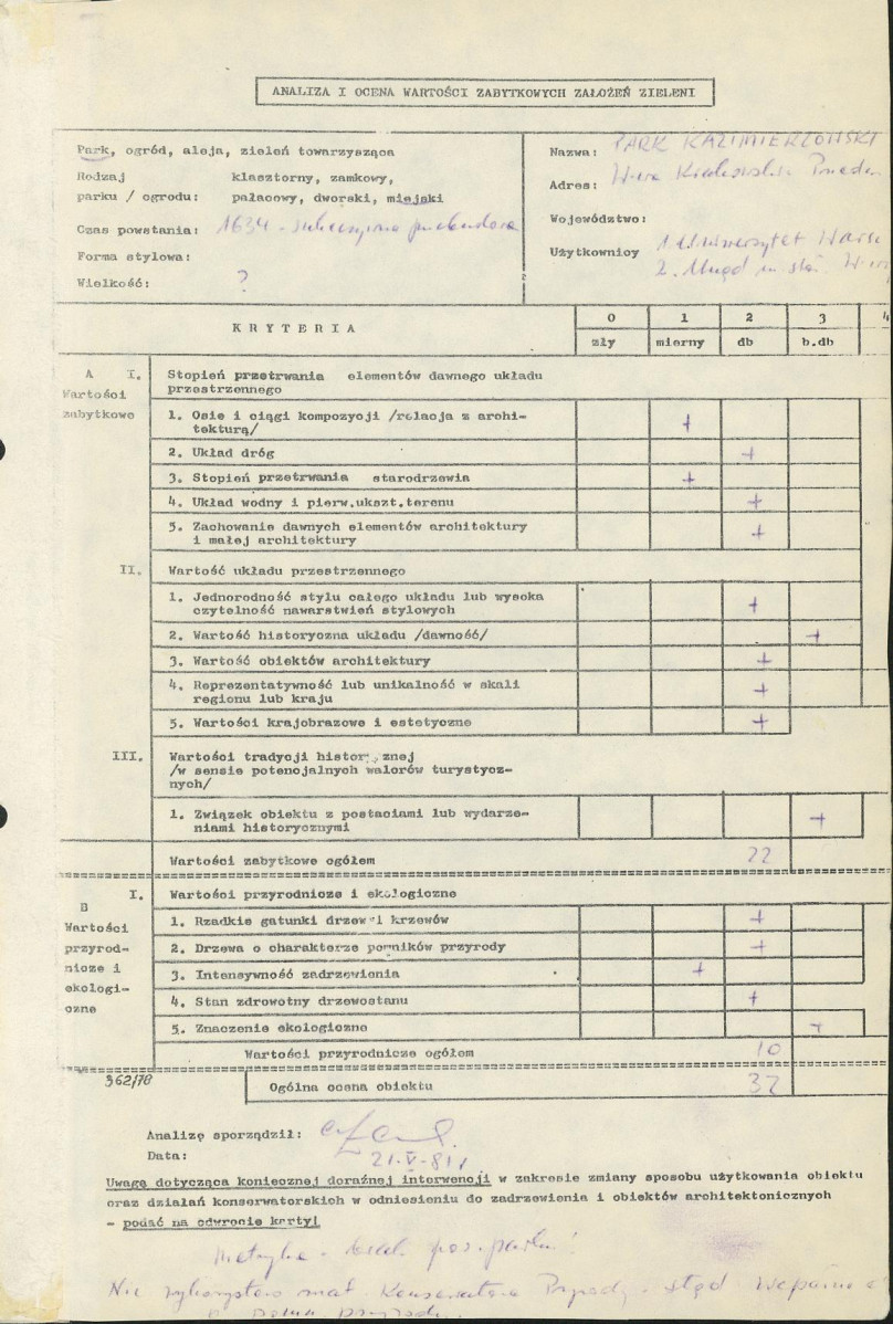 Ewidencja parkowa, skan nr 4