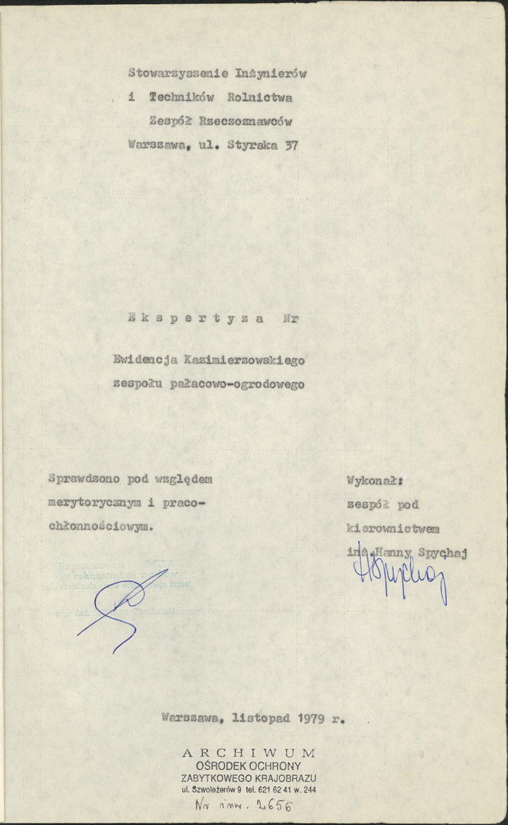 Ewidencja parkowa, skan nr 5