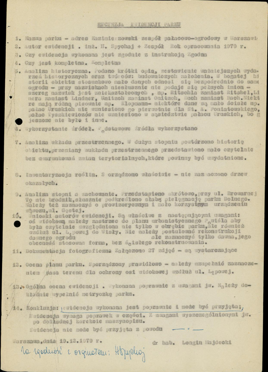 Ewidencja parkowa, skan nr 6