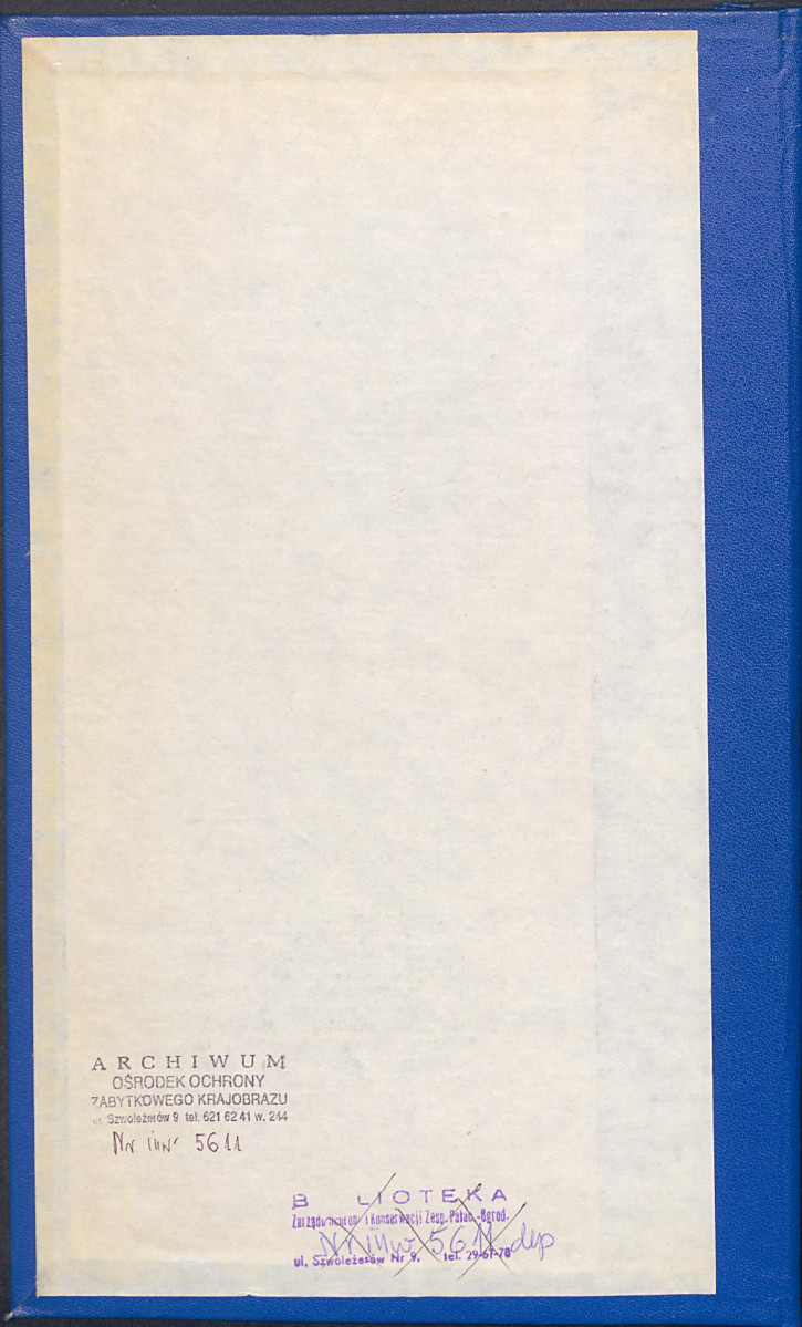 EP - Ewidencja parkowa, skan nr 2