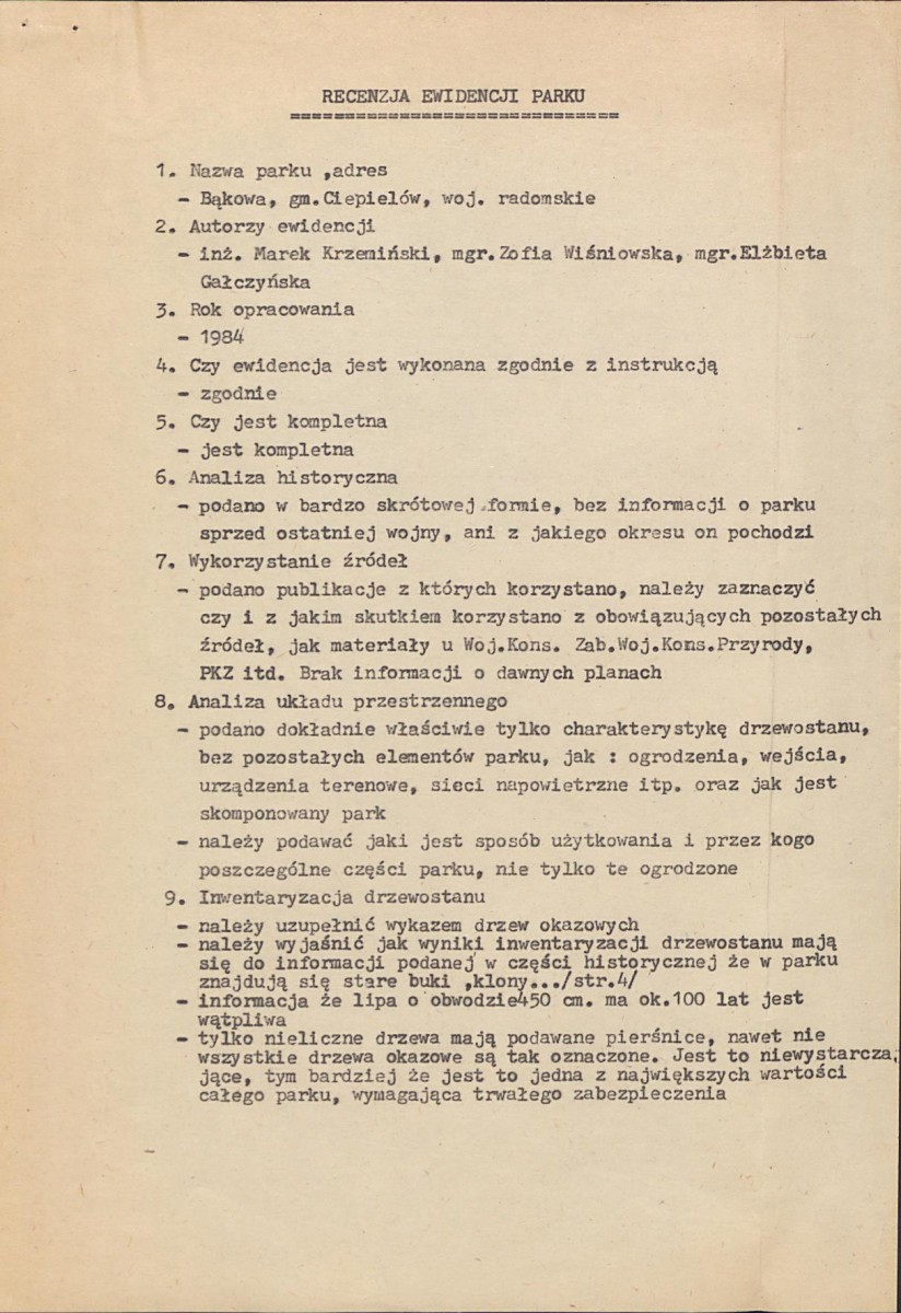 EP - Ewidencja parkowa, skan nr 4