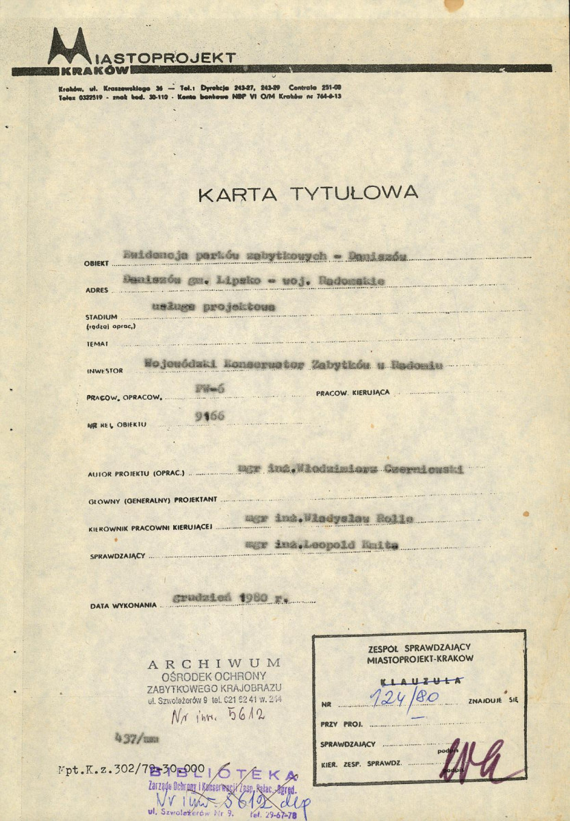 EP - Ewidencja parkowa, skan nr 4