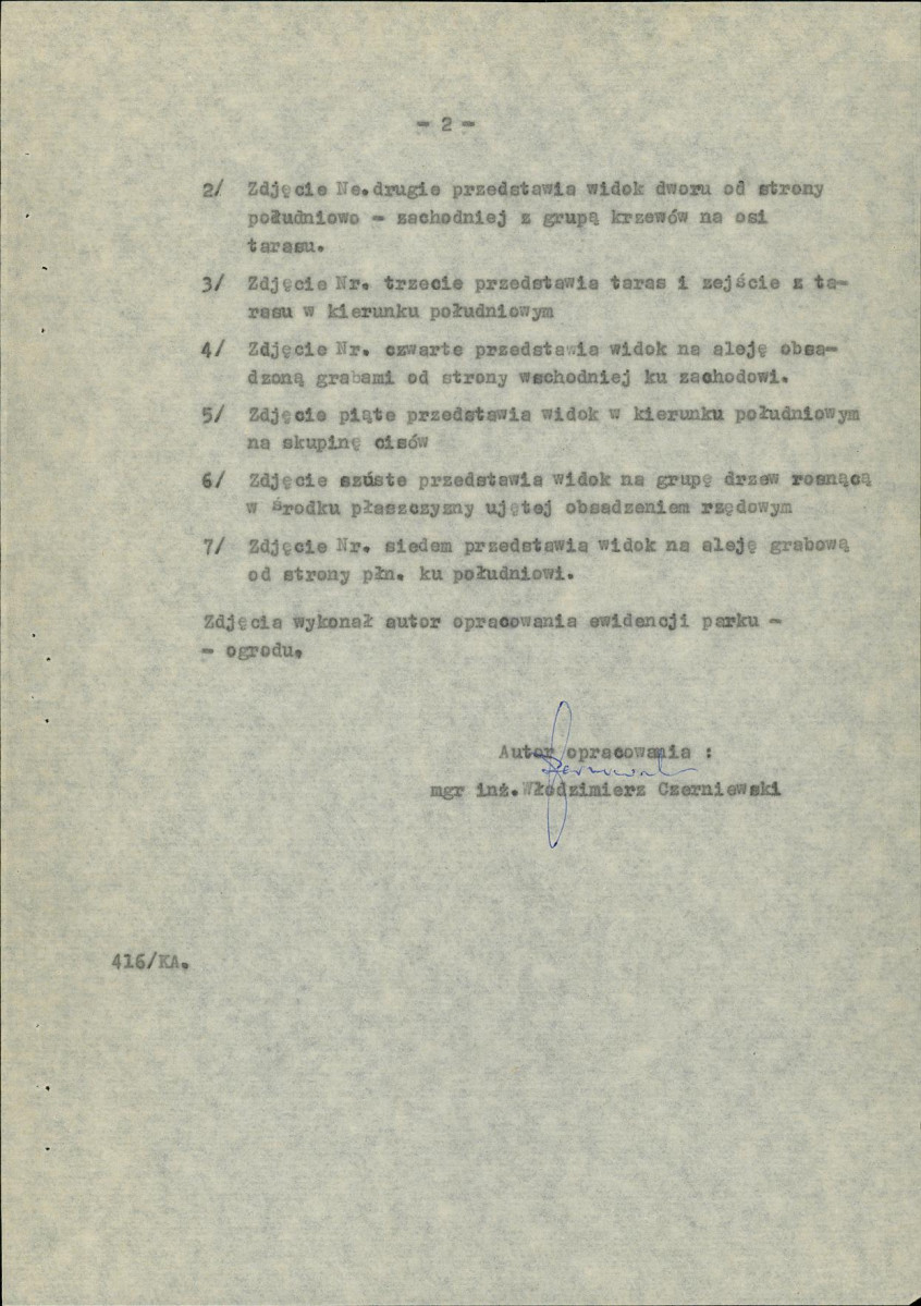 Ewidencja parkowa, skan nr 12