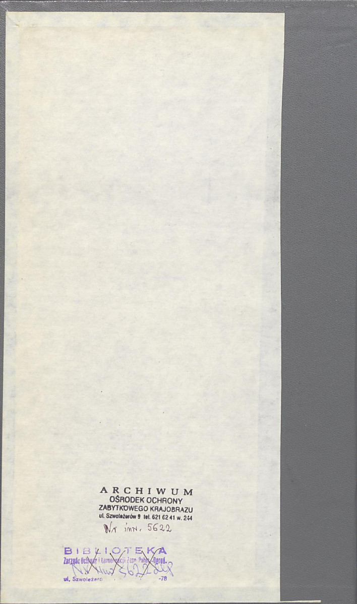 EP - Ewidencja parkowa, skan nr 2