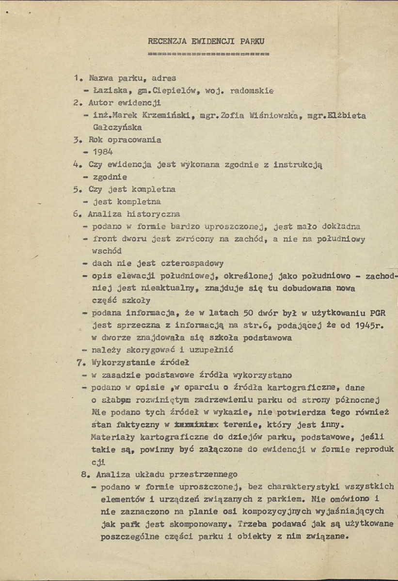 EP - Ewidencja parkowa, skan nr 4