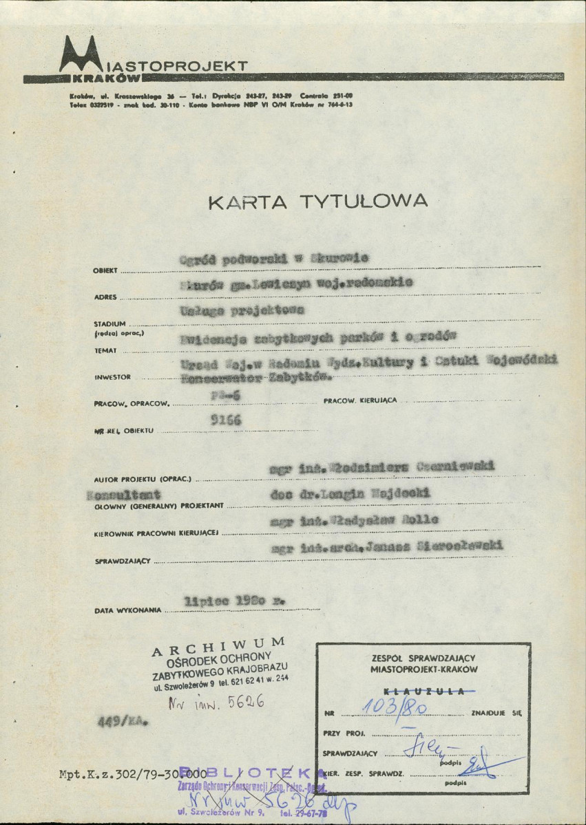 EP - Ewidencja parkowa, skan nr 6