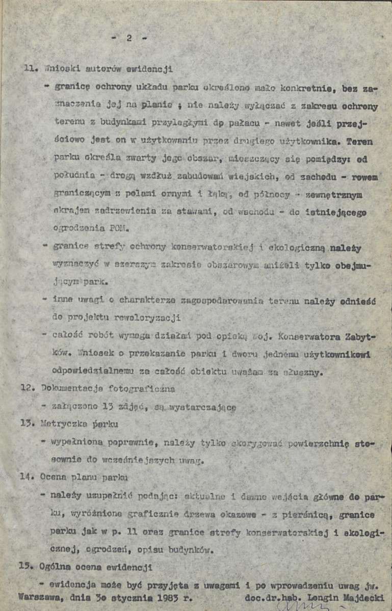Ewidencja parkowa, skan nr 6
