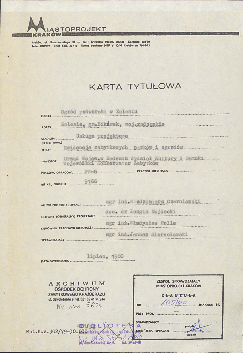 EP - Ewidencja parkowa, skan nr 7
